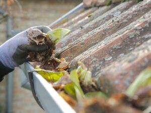 Seasonal gutter cleaning